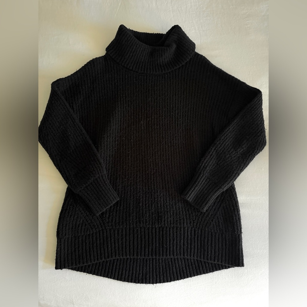 Old Navy Black Cowl Neck Sweater